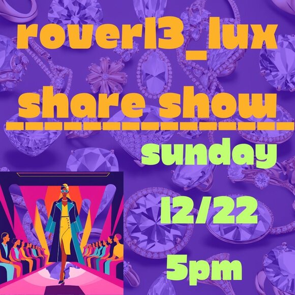 rover13_lux SHARE SHOW - DESIGNER JEWELRY & ACCESSORIES - Picture 1 of 1